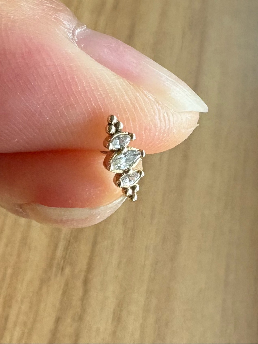 14k threadless ends - Picture 5 of 8
